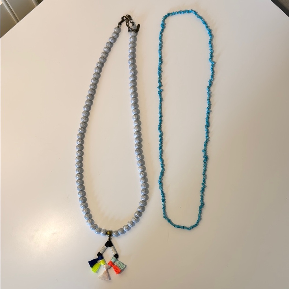 Colorful Beaded Necklace Set